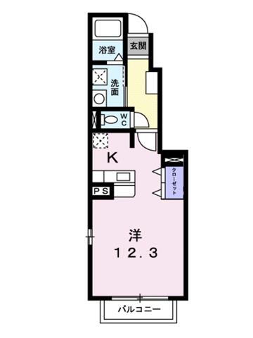 愛媛県松山市南江戸２ 松山駅 ワンルーム アパート 賃貸物件詳細