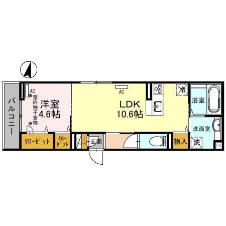 埼玉県八潮市大字垳 八潮駅 1LDK アパート 賃貸物件詳細