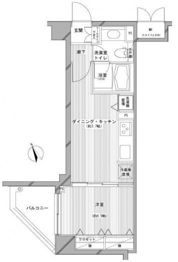 東京都新宿区歌舞伎町２ 東新宿駅 1DK マンション 賃貸物件詳細