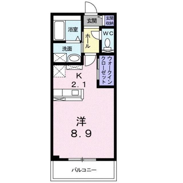 栃木県宇都宮市インターパーク２ 雀宮駅 1K マンション 賃貸物件詳細