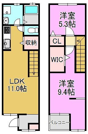 大阪府東大阪市吉原１ 吉田駅 2LDK 一戸建て 賃貸物件詳細