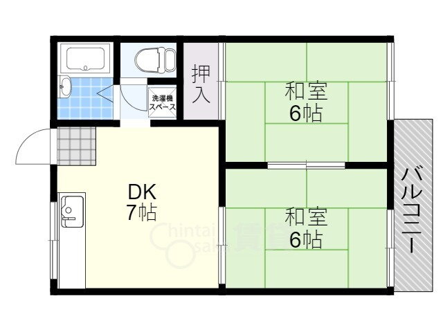 兵庫県川西市鼓が滝２ 鼓滝駅 2DK アパート 賃貸物件詳細
