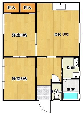 島根県松江市上乃木５ 松江駅 2DK アパート 賃貸物件詳細