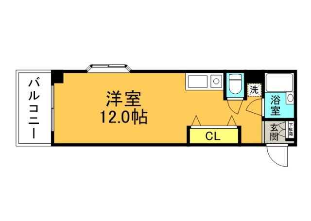 第２上竹ビル 2階 ワンルーム 賃貸物件詳細