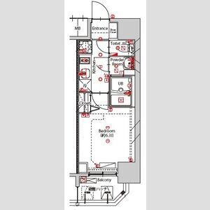愛知県名古屋市中区平和２ 東別院駅 1K マンション 賃貸物件詳細