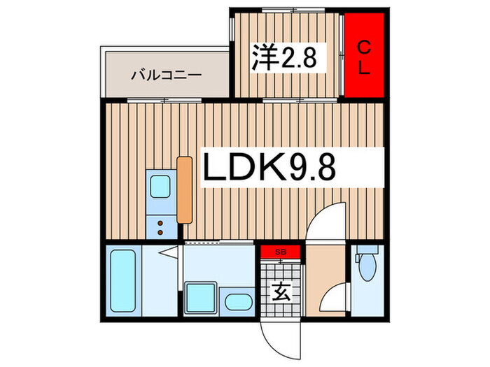 ＳＩＭＯＤＡ大宮大成町． 1階 1LDK 賃貸物件詳細