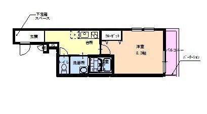 大阪府大阪市淀川区三津屋南１ 神崎川駅 1K アパート 賃貸物件詳細