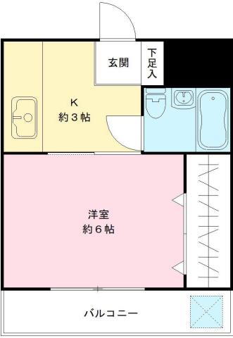 東京都大田区東馬込１ 馬込駅 1K マンション 賃貸物件詳細