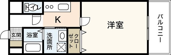 広島県広島市西区福島町２ 福島町駅 1K マンション 賃貸物件詳細