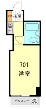 東京都台東区西浅草３ 浅草駅 1K マンション 賃貸物件詳細