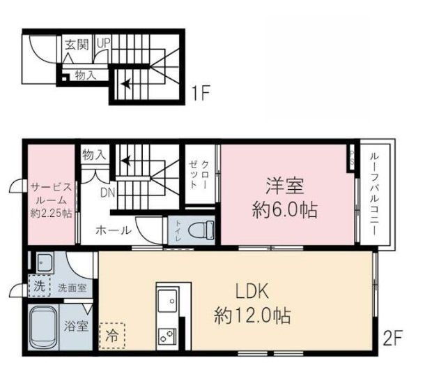 埼玉県川越市仙波町４ 川越駅 1SLDK アパート 賃貸物件詳細