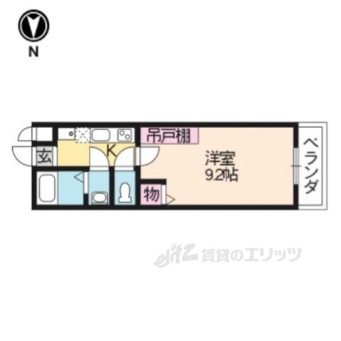 京都府京都市東山区唐戸鼻町 東山駅 1K マンション 賃貸物件詳細