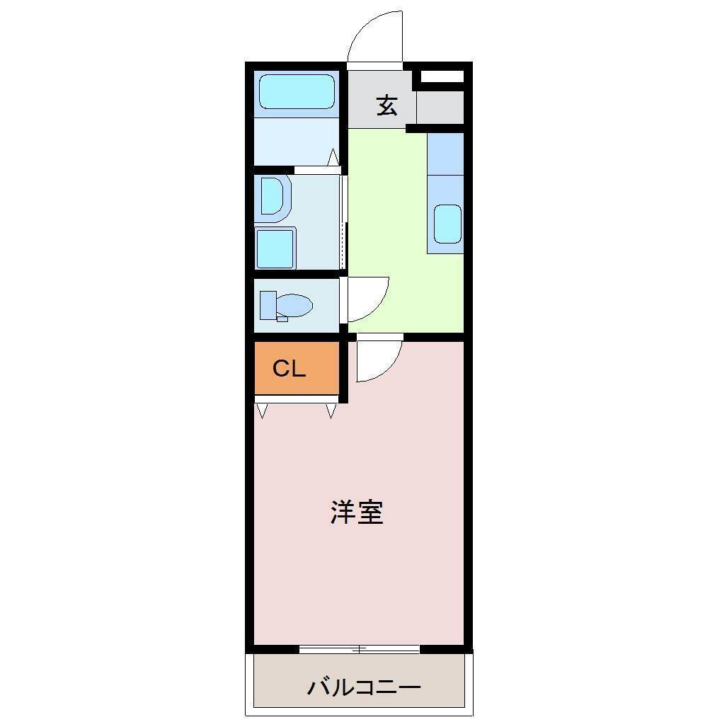 福岡県豊前市大字岸井 三毛門駅 1K アパート 賃貸物件詳細