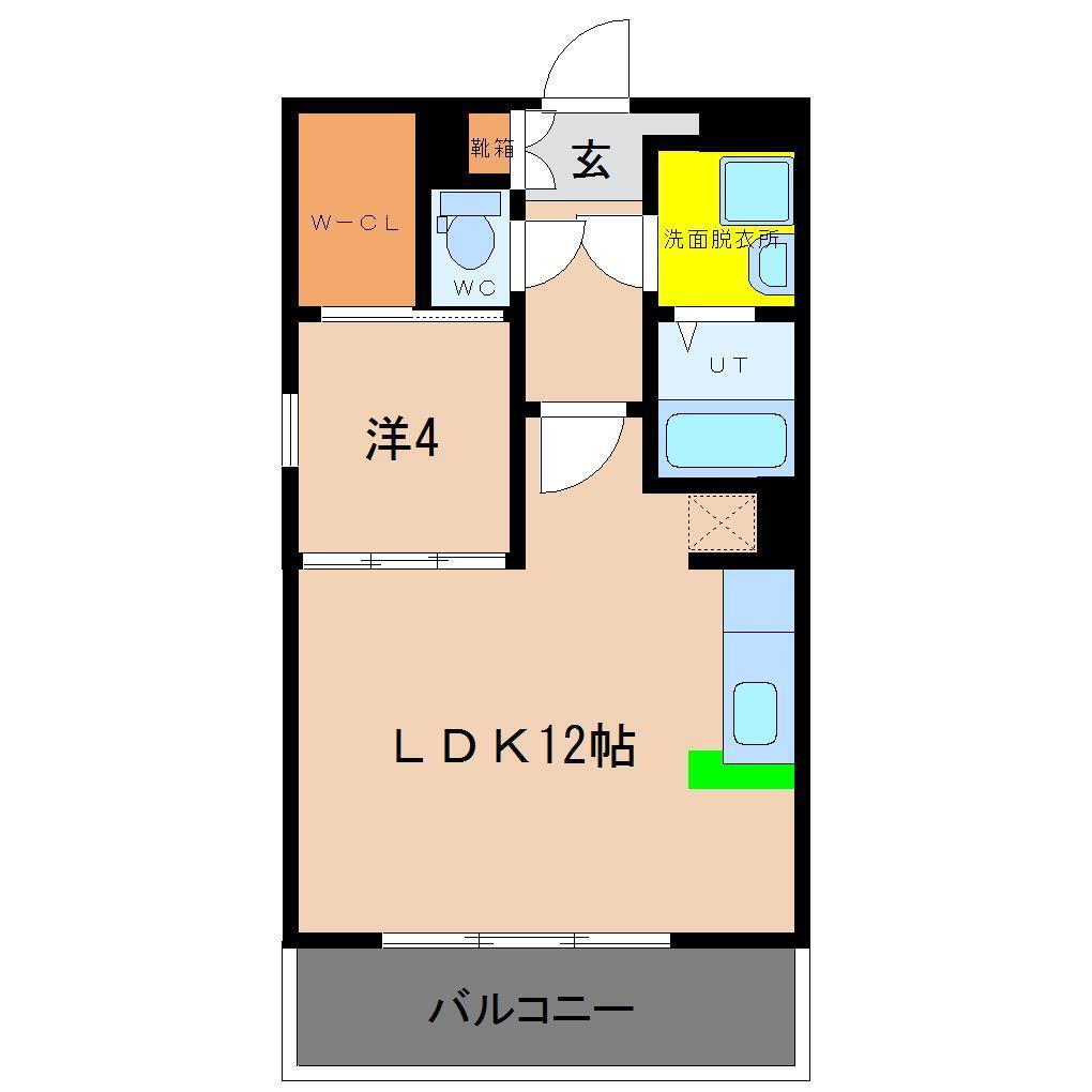 アムールオルテ 5階 1LDK 賃貸物件詳細