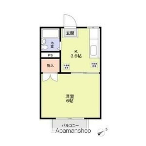 神奈川県横浜市神奈川区六角橋１ 白楽駅 1K アパート 賃貸物件詳細