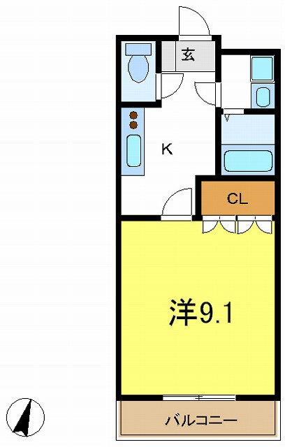 兵庫県加西市北条町古坂 北条町駅 1K マンション 賃貸物件詳細