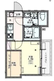 東京都八王子市散田町１ 西八王子駅 1K アパート 賃貸物件詳細