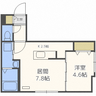 北海道札幌市厚別区厚別中央二条３ ひばりが丘駅 1LDK マンション 賃貸物件詳細