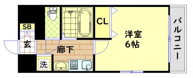 大阪府大阪市浪速区難波中２ 難波駅 1K マンション 賃貸物件詳細