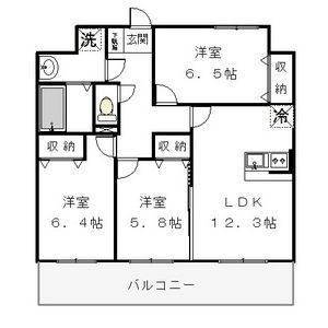 栃木県宇都宮市天神１ 宇都宮駅 3LDK マンション 賃貸物件詳細