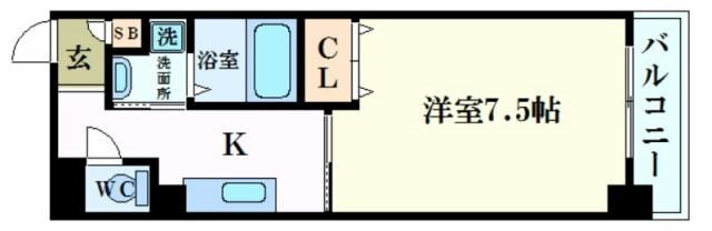 兵庫県姫路市西二階町 姫路駅 1K マンション 賃貸物件詳細