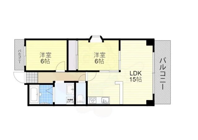 大阪府大阪市西淀川区野里１ 姫島駅 2LDK マンション 賃貸物件詳細