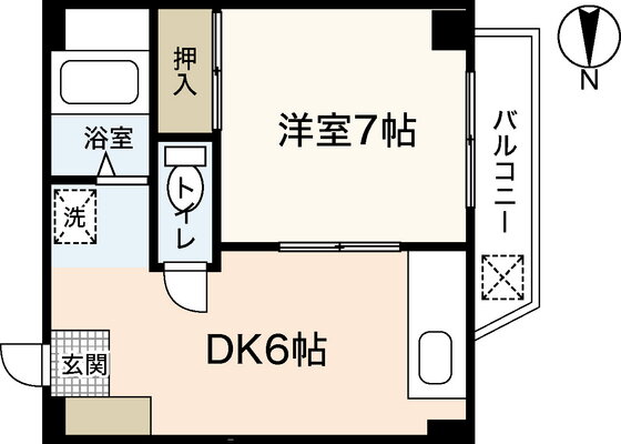 広島県広島市中区国泰寺町１ 市役所前駅 1DK マンション 賃貸物件詳細