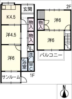 新居屋東高田貸家 4K 賃貸物件詳細