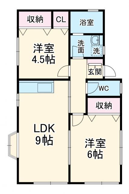 神奈川県横浜市金沢区釜利谷東４ 金沢文庫駅 2LDK アパート 賃貸物件詳細