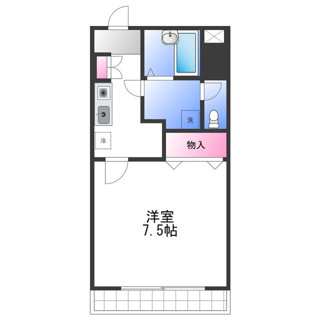 大阪府泉佐野市松原２ 羽倉崎駅 1K アパート 賃貸物件詳細