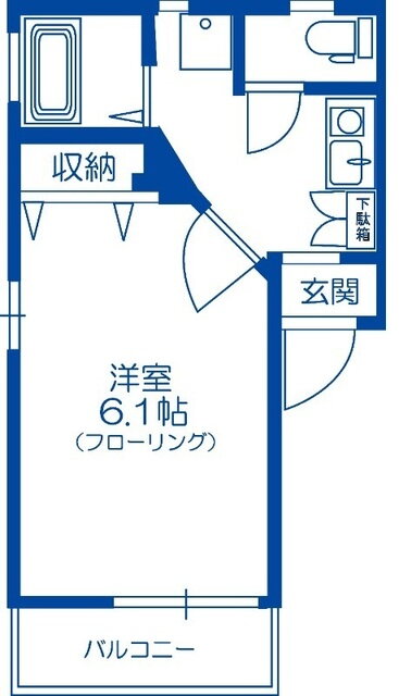 神奈川県横浜市保土ヶ谷区西久保町 保土ケ谷駅 1K アパート 賃貸物件詳細