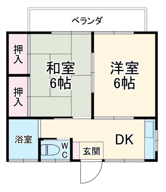 神奈川県川崎市宮前区神木本町４ 溝の口駅 2DK アパート 賃貸物件詳細