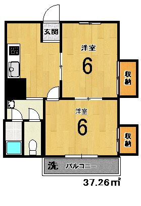 京都府京都市伏見区深草西浦町１ くいな橋駅 2DK マンション 賃貸物件詳細