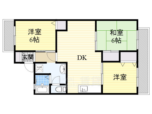 大阪府池田市畑１ 池田駅 3DK アパート 賃貸物件詳細