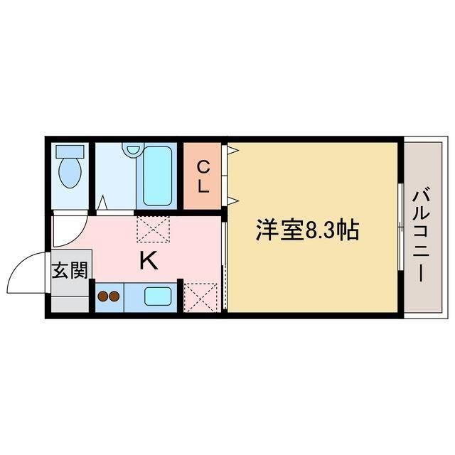 愛媛県新居浜市喜光地町１ 新居浜駅 1K マンション 賃貸物件詳細