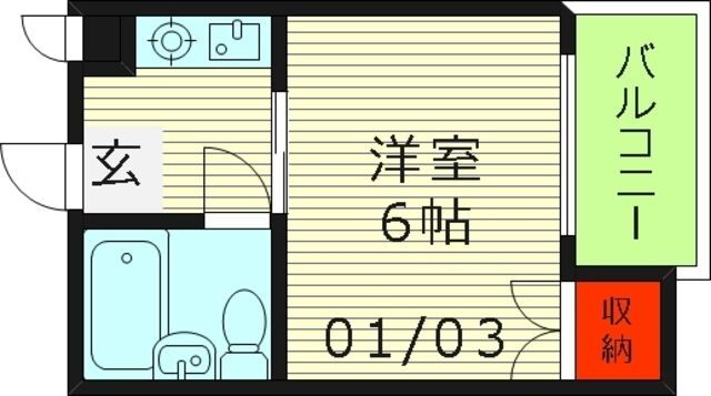 大阪府大阪市城東区関目５ 関目駅 1K マンション 賃貸物件詳細