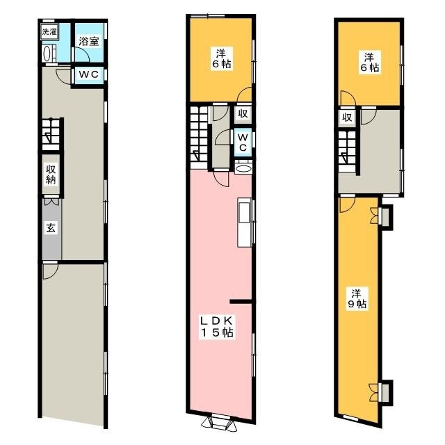 東京都杉並区永福１ 永福町駅 3LDK 一戸建て 賃貸物件詳細