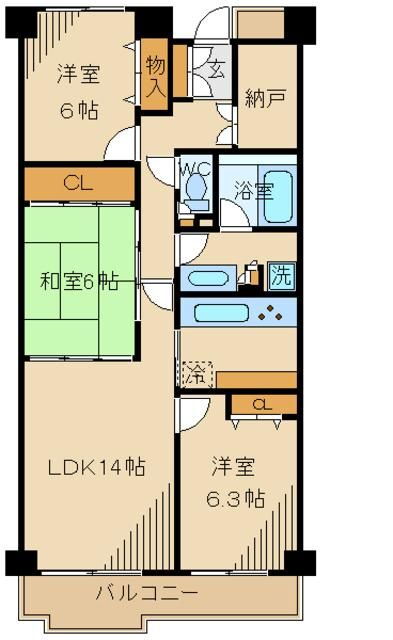 東京都府中市天神町１ 府中駅 3SLDK マンション 賃貸物件詳細