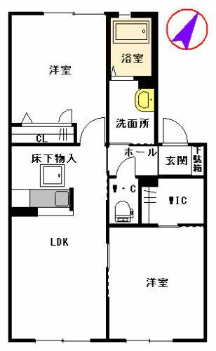 福岡県北九州市門司区白野江４ 門司港駅 2LDK アパート 賃貸物件詳細