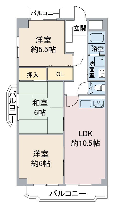 愛知県名古屋市千種区新西２ 小幡駅 3LDK マンション 賃貸物件詳細