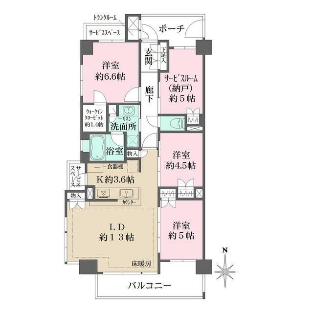 東京都荒川区東日暮里２ 三ノ輪駅 3SLDK マンション 賃貸物件詳細