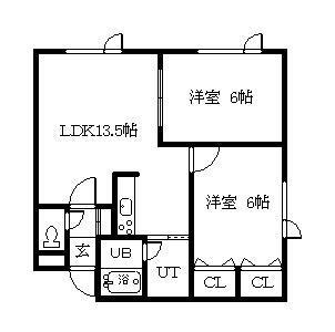 北海道名寄市大通北５ 名寄駅 2LDK マンション 賃貸物件詳細