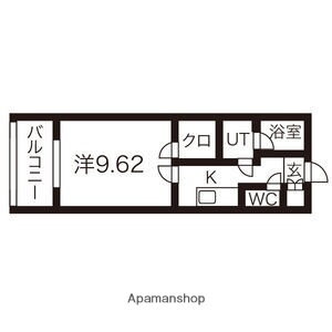 岩手県盛岡市向中野４ 1K マンション 賃貸物件詳細