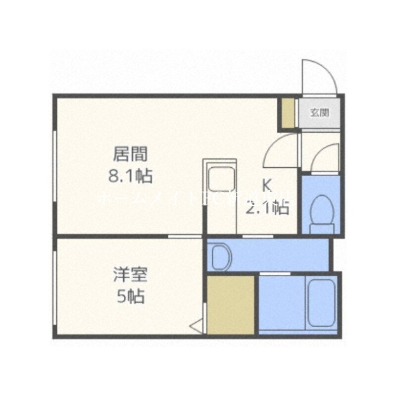 北海道札幌市東区北十七条東９ 東区役所前駅 1LDK マンション 賃貸物件詳細