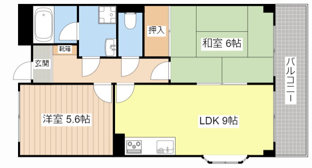 滋賀県栗東市辻 手原駅 2LDK マンション 賃貸物件詳細