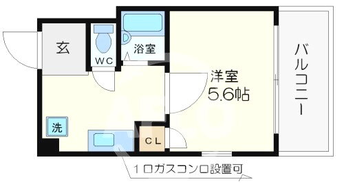 大阪府大阪市西区南堀江３ 四ツ橋駅 1K マンション 賃貸物件詳細