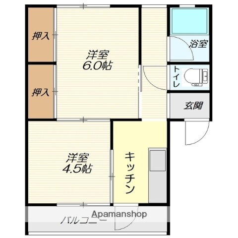 霞雅ビル 1階 2K 賃貸物件詳細