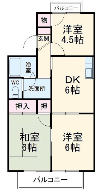 千葉県習志野市東習志野８ 八千代台駅 3DK アパート 賃貸物件詳細