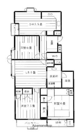 東京都豊島区西池袋２ 目白駅 4LDK マンション 賃貸物件詳細