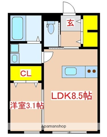 鹿児島県霧島市国分府中町 国分駅 1LDK マンション 賃貸物件詳細